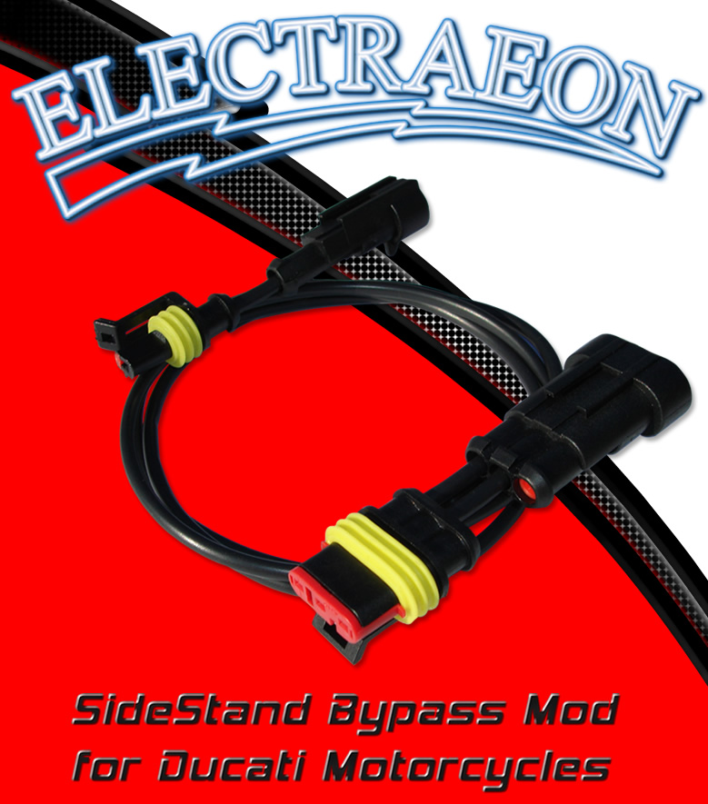 Electraeon SideStand Bypass Mod for Ducati Motorcycles.