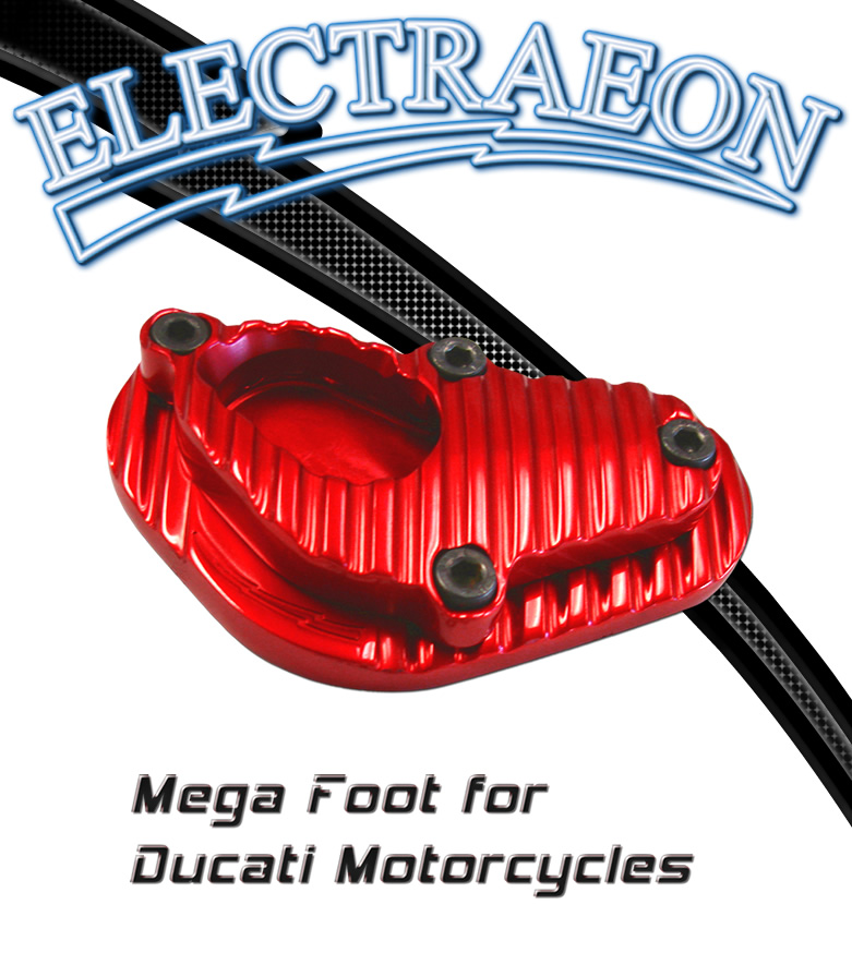 Electraeon Mega Foot for Ducati Motorcycles.