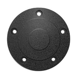 Electraeon Dark Series Radial Stepped Custom Points Cover for Harley-Davidson Street Bob motorcycles.