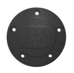 Electraeon Dark Series Stepped 96 inch Custom Points Cover for Harley-Davidson Night Train motorcycles.